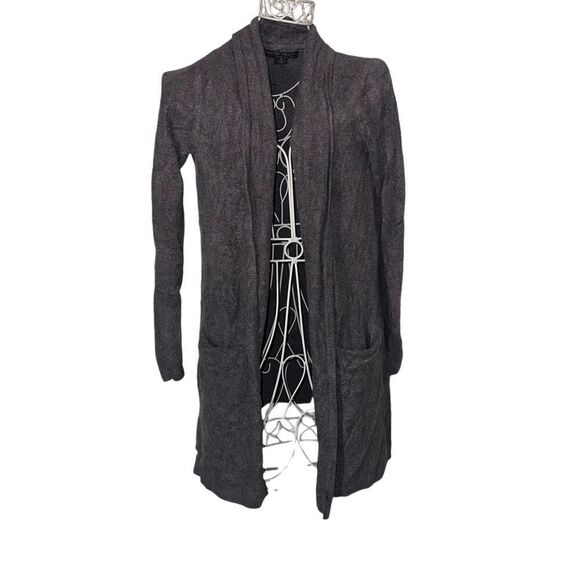 Good CONDITION Barefoot Dreams bamboo Chic Lite Essential Long Cardigan size sma - Picture 1 of 11
